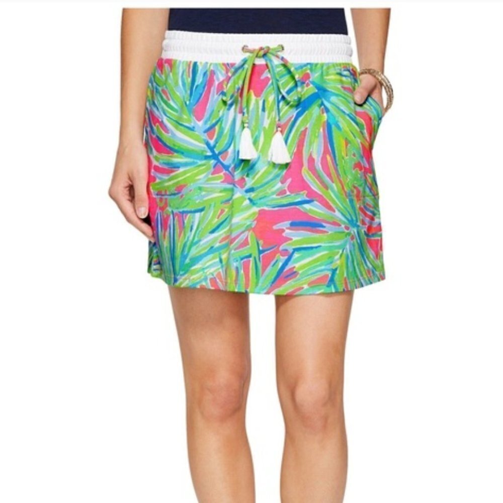 Lilly Pulitzer Zia Skirt XS Royal Lime